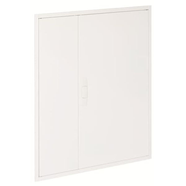 BLU72 U Trim frame with door, 168 SU, IP31, Field Width: 2, 1144 mm x 604 mm x 27 mm image 1