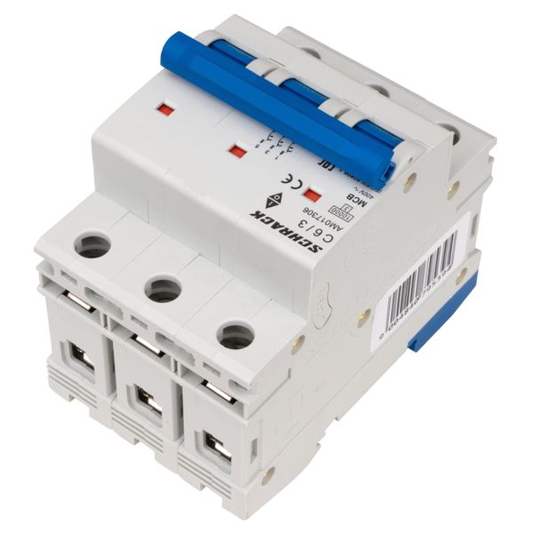 Miniature Circuit Breaker (MCB) AMPARO 10kA, C 6A, 3-pole image 6