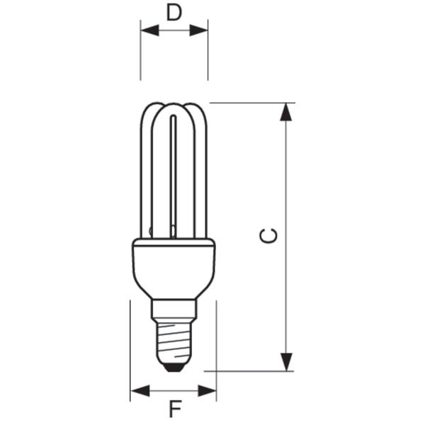 GENIE 11W WW E14 220-240V 1PF/6 image 6