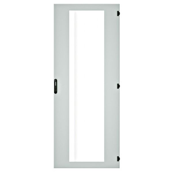 IS-1 door glass 1-part 70x220 RAL7035 lightgrey image 1