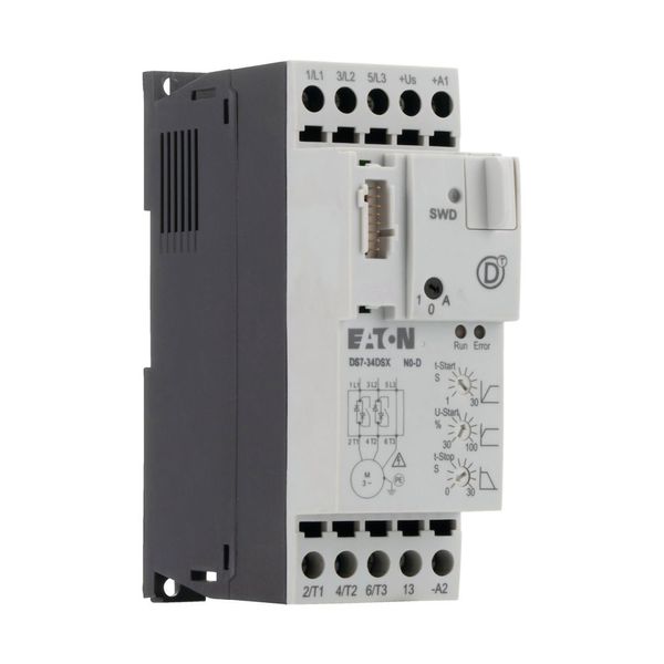 Soft starter, 12 A, 200 - 480 V AC, 24 V DC, Frame size: FS1, Communication Interfaces: SmartWire-DT image 7