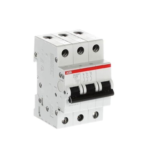 SH203T-C25 Miniature Circuit Breaker - 3P - C - 25 A image 1