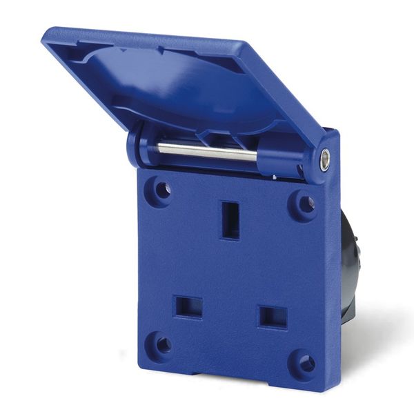 FLUSH-MOUNTING SOCKET 2P+E 13A 250V AC image 5