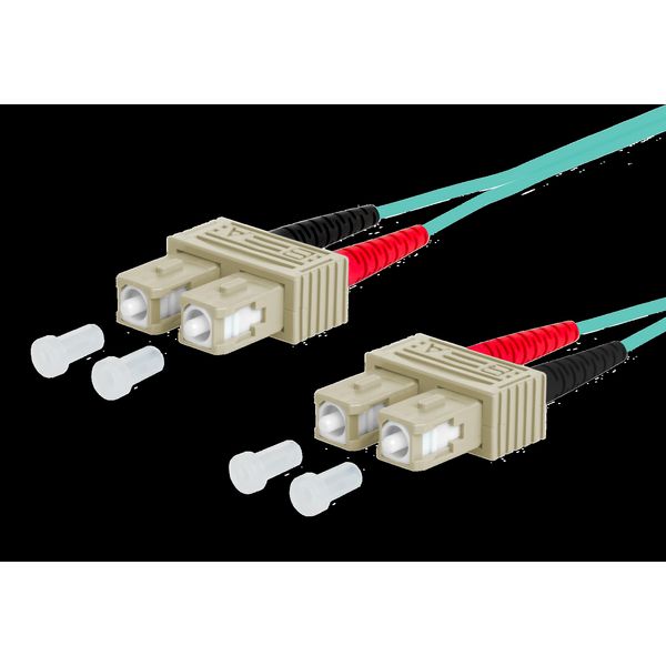 OpDAT patch cord SC-D/SC-D OM3, 15.0 m image 2