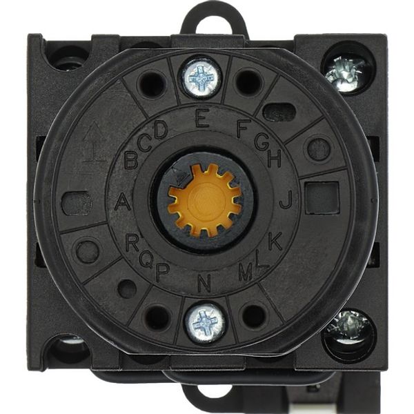 Changeoverswitches, T0, 20 A, rear mounting, Basic switch, 3 contact u image 4