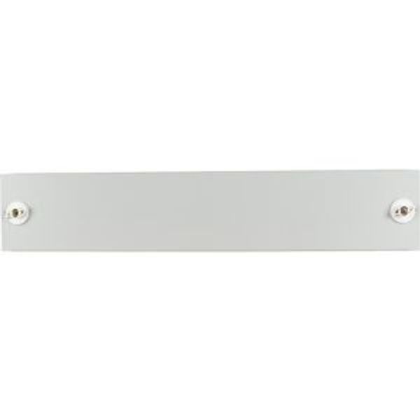 Front plate, for HxW=150x400mm, blind, plastic image 2