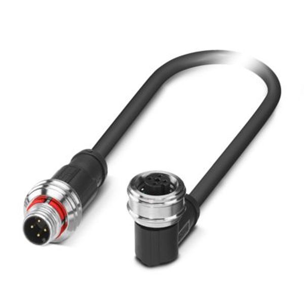 SAC-4P-P12MS/ 0,6-PUR/P12FR SH - Sensor/actuator cable image 1