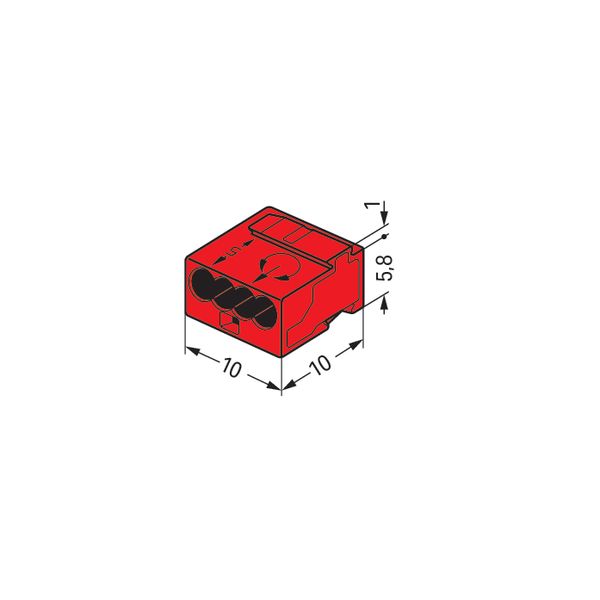 MICRO PUSH WIRE® connector for junction boxes for solid conductors 0.8 image 7