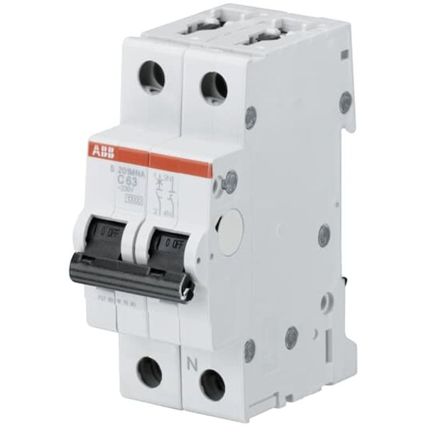 S201MT-C6NA Miniature Circuit Breaker - 1+NP - C - 6 A image 2