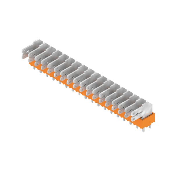 PCB terminal, 5.00 mm, Number of poles: 18, Conductor outlet direction image 4