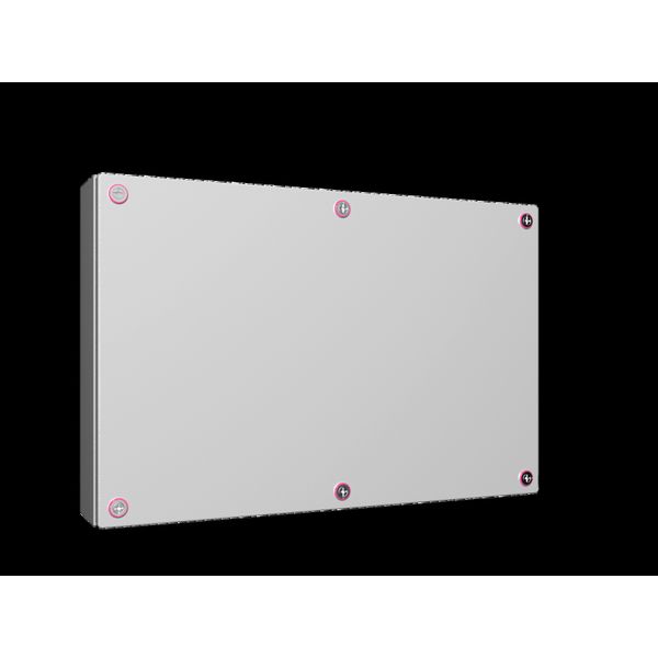 KX Terminal box, WHD: 600x400x120 mm, sheet steel image 2