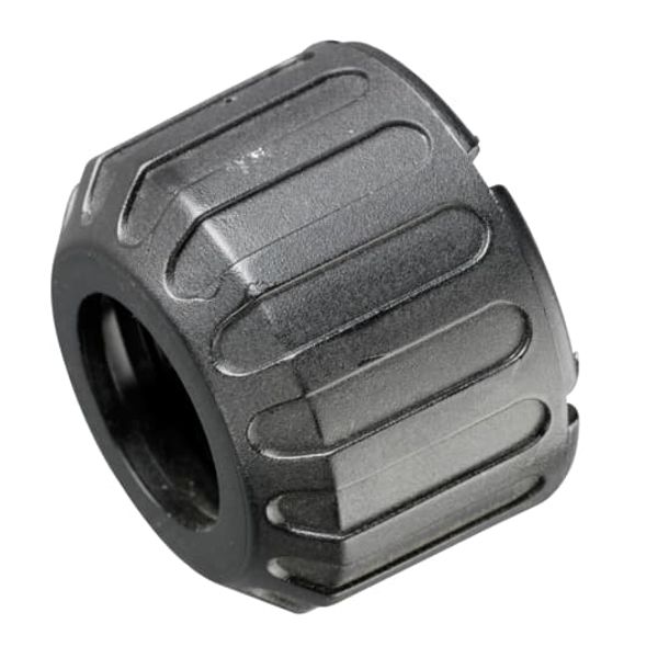 CN16-08 NC20/NW17 NYLON CAP NUT BLACK image 2