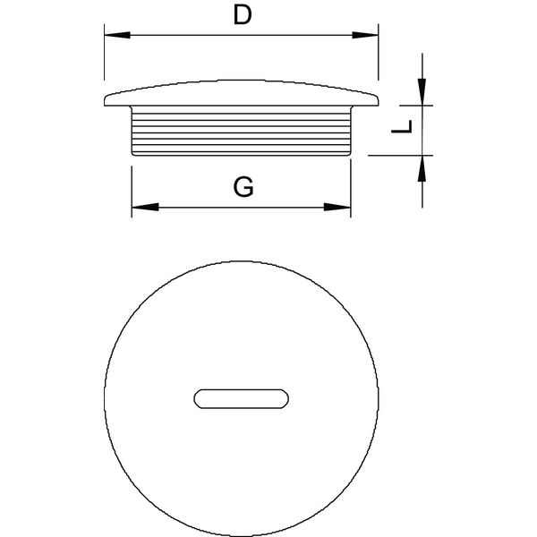 108 M32 PS Screw plug  M32 image 2