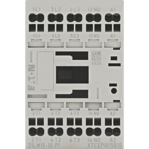 Contactor, 3 pole, 380 V 400 V 7.5 kW, 1 N/O, 24 V 50/60 Hz, AC operation, Push in terminals image 4