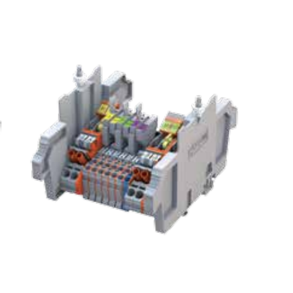 WAGO 13-track measuring strip with parallel modules 230V image 1