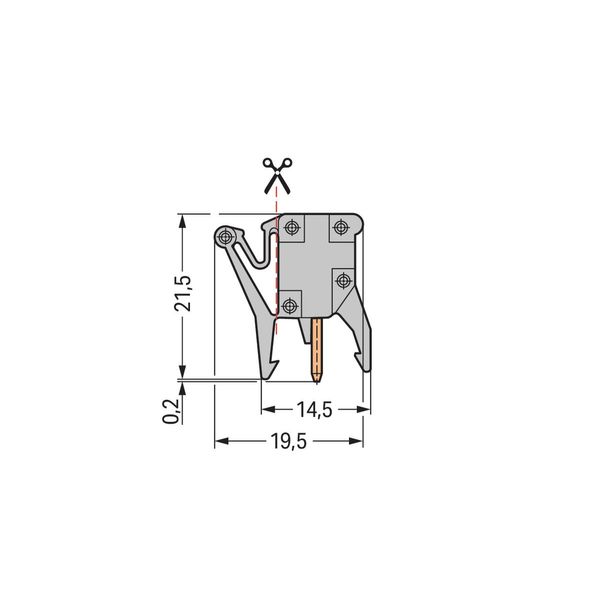 Test plug adapter suitable for 255, 256, 257 Series PCB terminal block image 2