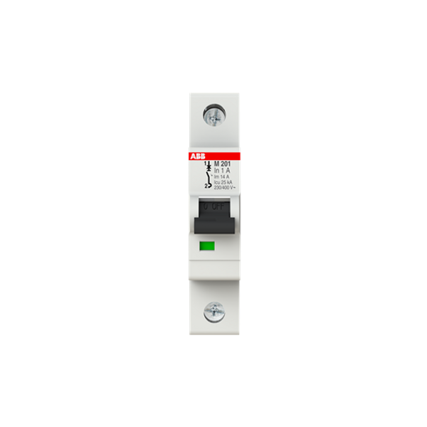 M201-1A Miniature Circuit Breaker - 1P - 1 A image 1