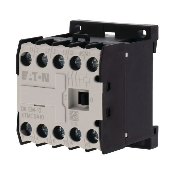 Contactor, 380 V 50 Hz, 440 V 60 Hz, 3 pole, 380 V 400 V, 4 kW, Contacts N/O = Normally open= 1 N/O, Screw terminals, AC operation image 9