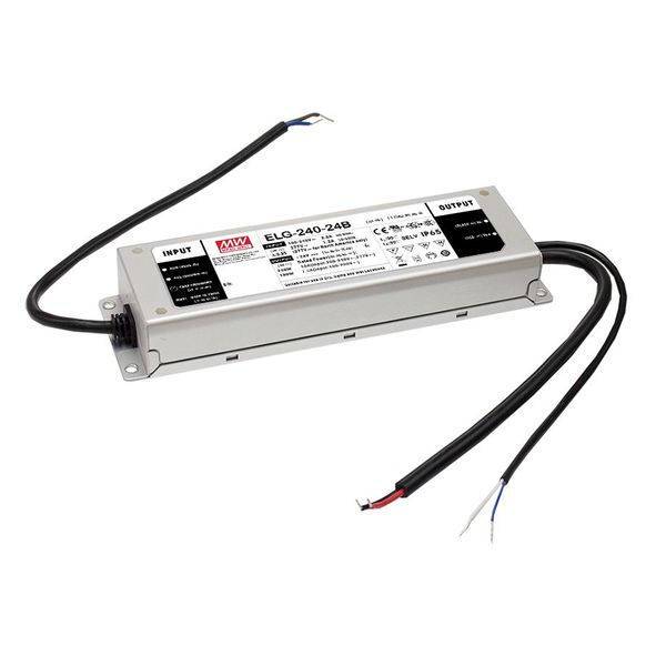 ELG-240-48AB-3Y Led driver, IP65 240W, 48V, 5A CV+CC dimmable + PE, MEAN WELL image 1