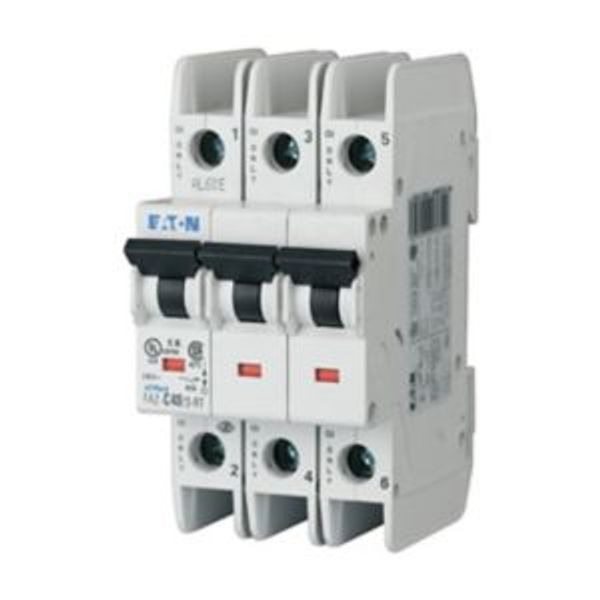 Miniature circuit breaker (MCB), 13 A, 3p, characteristic: C image 4