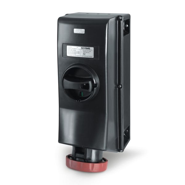 INTERLOCK.SOCKET 63A 3P+E 3h IP66 image 1