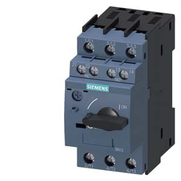 Circuit breaker size S00 for motor protection, CLASS 10 A-release 3RV2011-0JA15-Z W97 image 1