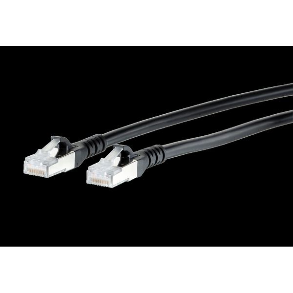 Patch cord Cat.6A AWG 26 25.0 m black image 2