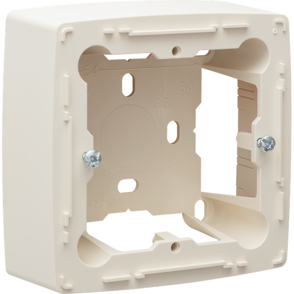 Single surface-mounting box for all flush-mounting devices from the Ni image 1