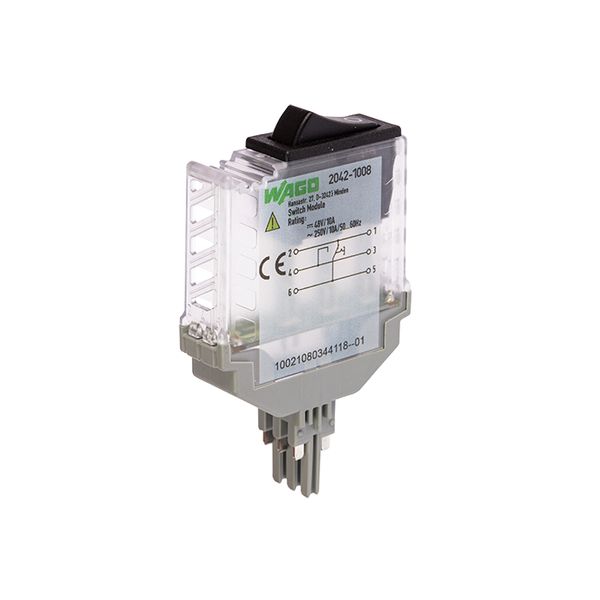 Switching module with changeover rocker switch Switching voltage: 250 image 4
