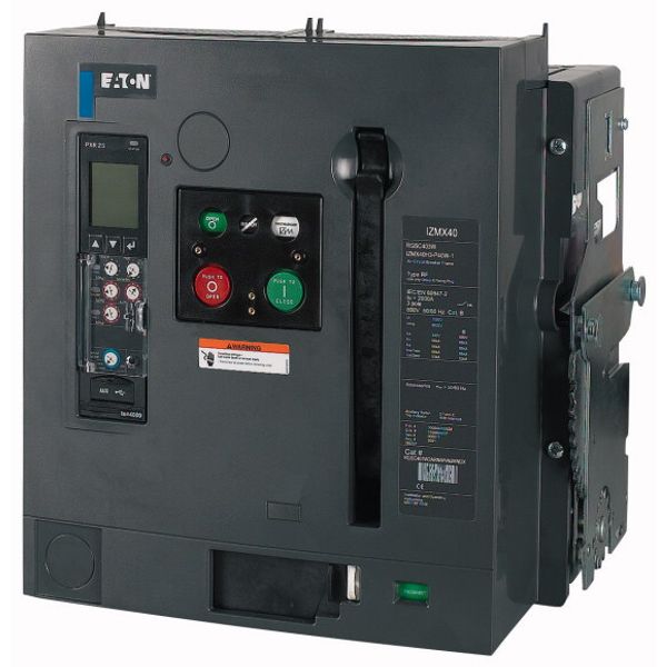 Circuit-breaker, 3 pole, 4000A, 85 kA, Selective operation, IEC, Withdrawable image 1