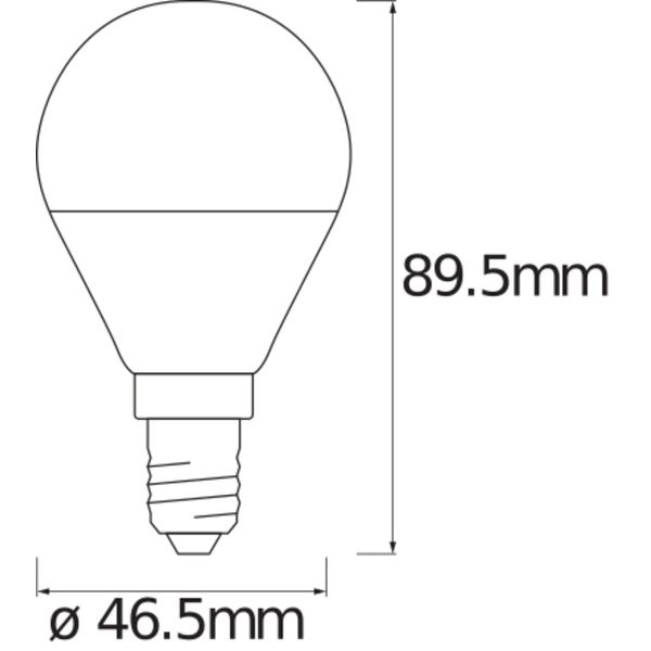 SMART+ WiFi Mini Bulb Multicolour 40 4.9 W/2700…6500 K E14 image 3