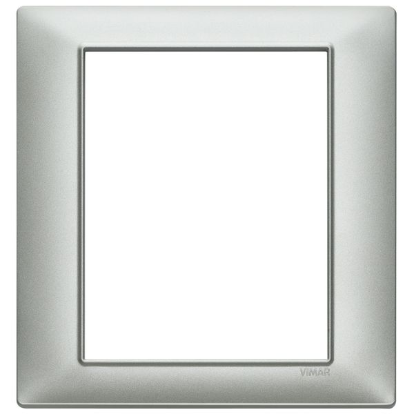 Plate 8M techn. matt silver image 1