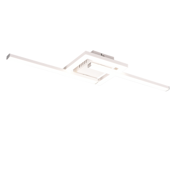 Viale LED ceiling lamp matt white 4000K image 1