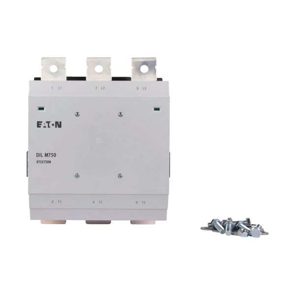 Contactor, 380 V 400 V 400 kW, 2 N/O, 2 NC, RAC 500: 250 - 500 V 40 - 60 Hz/250 - 700 V DC, AC and DC operation, Screw connection image 13