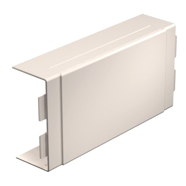 WDK HK60130CW  T-piece cover and crossover, for WDK channel, 60x130mm, cream white Polyvinyl chloride image 1