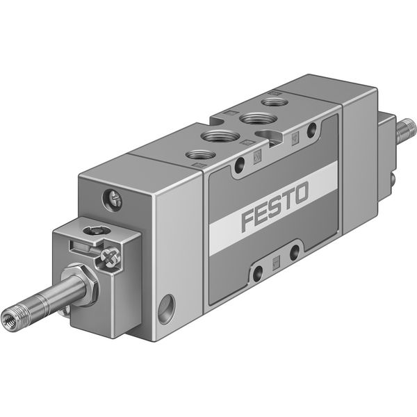 MFH-5/3G-1/4-B-EX Air solenoid valve image 1