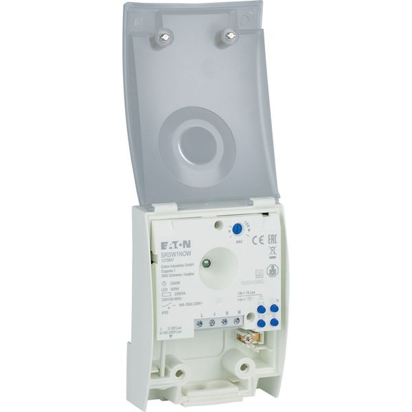 Analogue Light intensity switch, Wall mounted,  1 NO contact, integrated light sensor, 2-100 Lux / 100-2000 Lux image 9