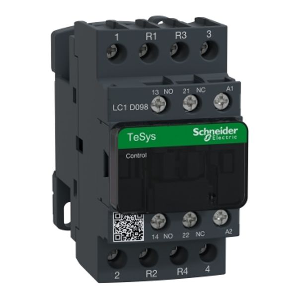 TeSys Deca contactor - 4P(2 NO + 2 NC) - AC-1 - = 440 V 25 A - 230 V AC coil image 4