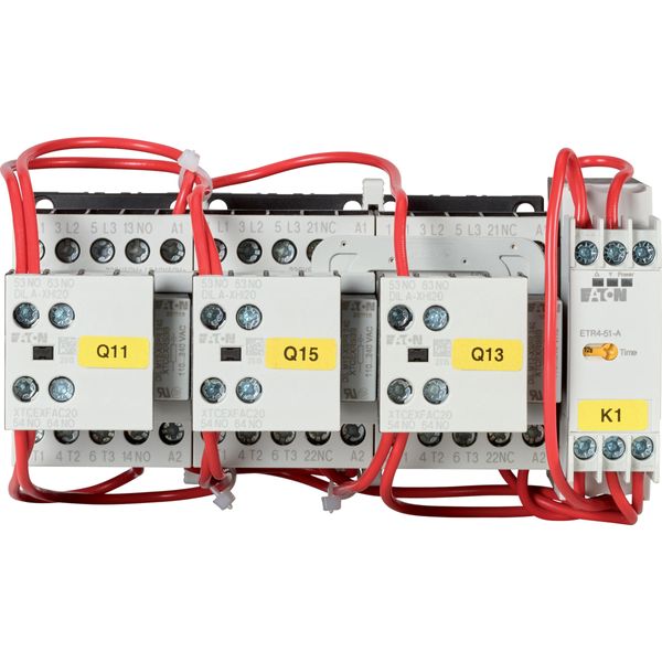 Star-delta contactor combination, 380 V 400 V: 5.5 kW, 24 V DC, DC operation image 14