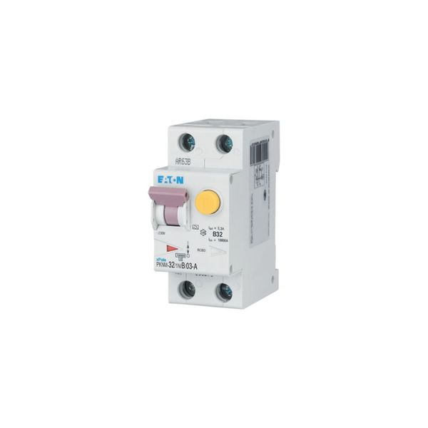 RCD/MCB combination, 32 A, 300 mA, MCB trip characteristic: B, 1p+N, RCD trip characteristic: A image 34