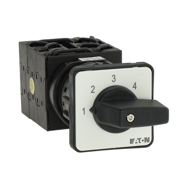 Step switches, T0, 20 A, centre mounting, 5 contact unit(s), Contacts: 10, 45 °, maintained, Without 0 (Off) position, 1-5, Design number 15139 image 15