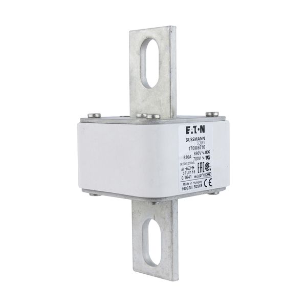 Fuse-link, high speed, 630 A, AC 690 V, size 3, 67 x 92 x 155 mm, aR, IEC, UL image 8