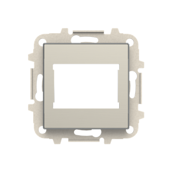 CP-MD-85AI Cover movement detector F@H Sky AI for movement detector Central cover plate Stainless steel - Sky Niessen image 1