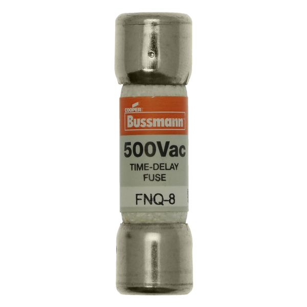 Fuse-link, LV, 8 A, AC 500 V, 10 x 38 mm, 13⁄32 x 1-1⁄2 inch, supplemental, UL, time-delay image 2