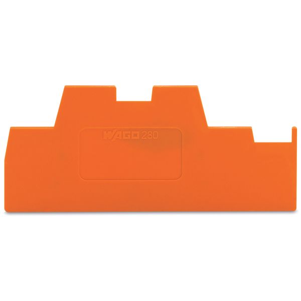 Intermediate plate 1.1 mm thick orange image 1