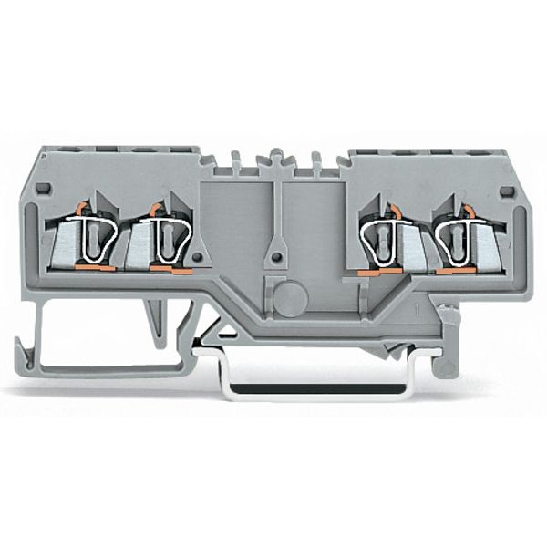 Double potential terminal block 1.5 mm² with double, center marker slo image 2