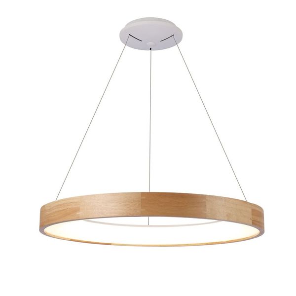 Mad LED Pendant Lamp 42W 3200Lm 3000K 67cm Natural Wood image 1