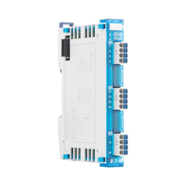 Digital I/O module, 4 digital inputs and 4 digital outputs 24 V DC each, pulse-switching image 22