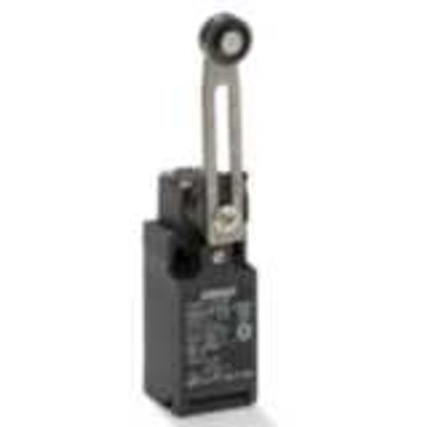 Limit switch, D4N, Pg13.5 (1-conduit), 1NC/1NO (snap-action), Adjustab image 1