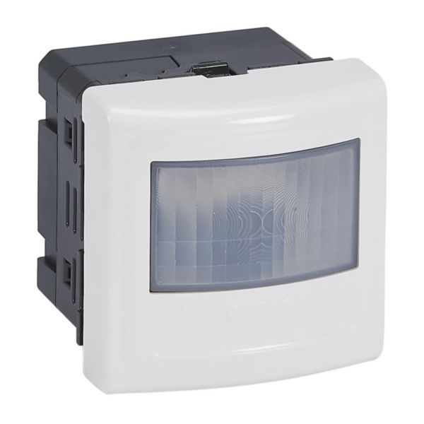 Mosaic wall detector without Neutral 100W LED - delivered with White bezel image 1